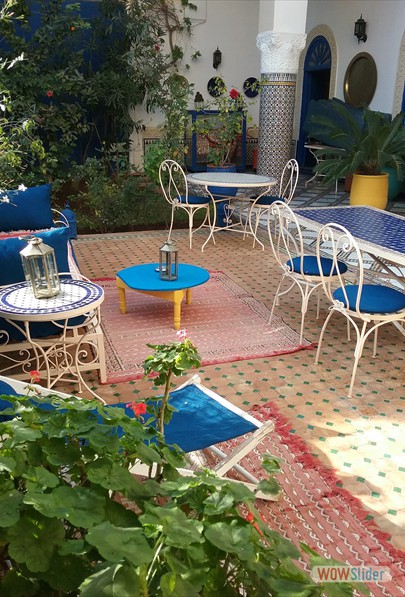 Terrasse | Riad Jean Claude